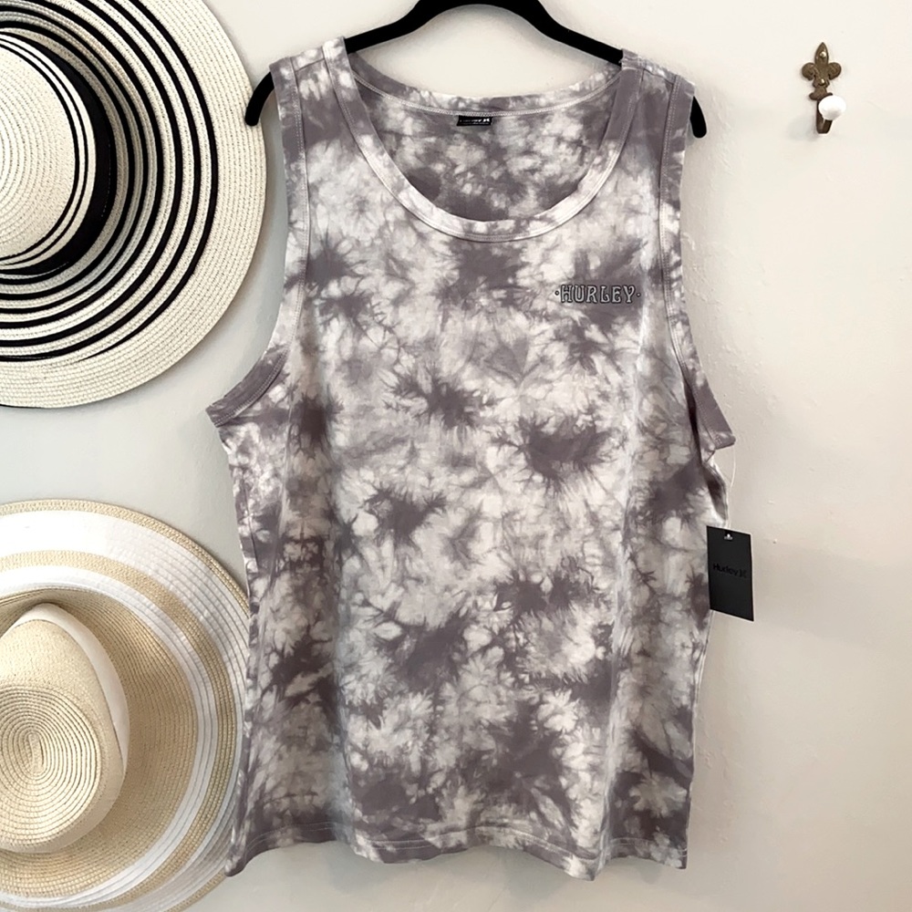 NWT men’s tie dye Hurley tank top